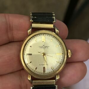 Vintage Ulysse Nardin Automatic Chronometer Wrist Watch